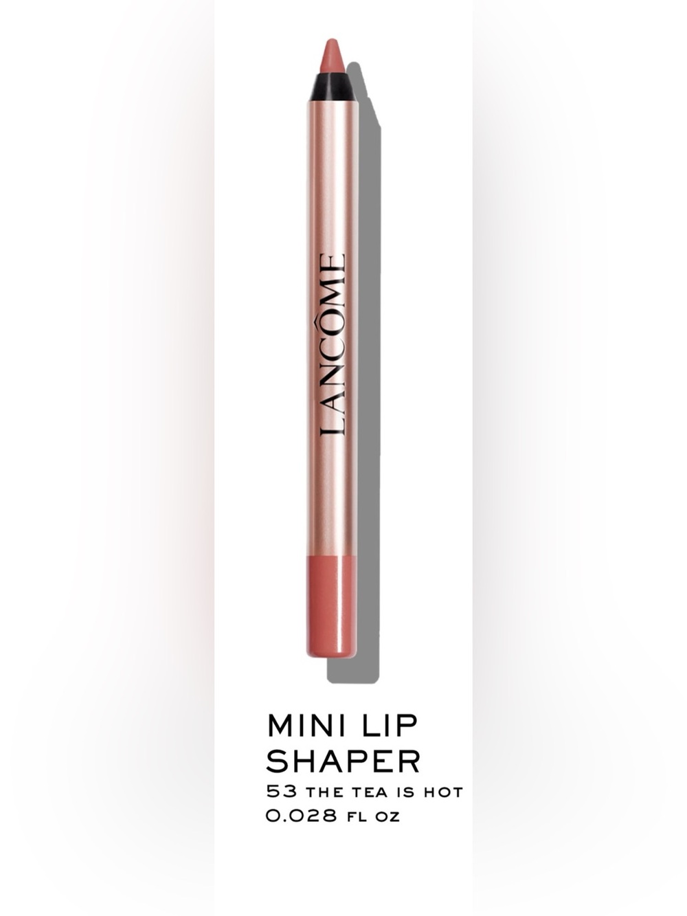 Lancôme Idôle Lip liner Creamy Waterproof #53 THE TEA IS HOT travel size